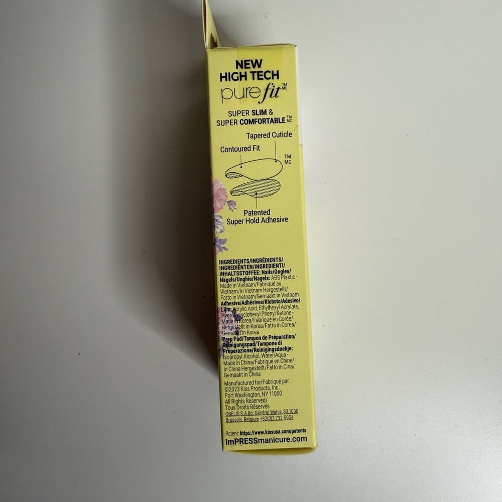 imPRESS LoveShackFancy Limited Edition Press-On Nails - Floral Red and Purple - Picture 5 of 11